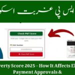 BISP Poverty Score 2025