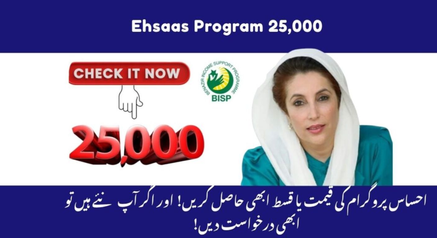 Ehsaas Program 25000 Verification